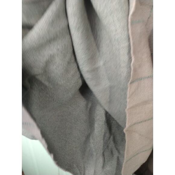 Rain Woman's M Sweater Purple Grey Windowpane Cowl Neck Soft Long Sleeves - Picture 7 of 8